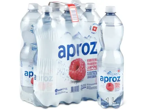 Aproz · Eau · Framboise 6x1l