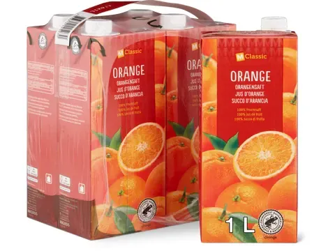 M-Classic · Jus d’orange · 100% jus de fruits1x1l