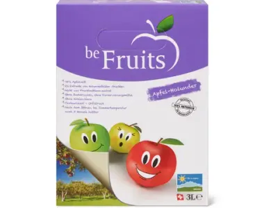 Be Fruits · De la région, Pomme-sureau 3l