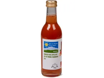 Jus de pomme-framboise · De la région 250ml