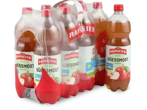 Ramseier · Cidre doux non filtré DLR SE Ramseier 8x1l · De la région