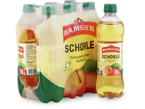 Ramseier · Jus de pomme léger et pétillant · Bio 1x500ml