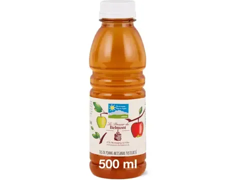 Jus de pomme · De la région, Belmont 500ml