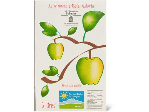 Jus de pomme · De la région, de Belmont  5l