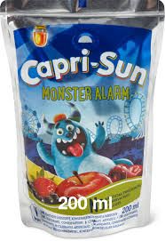 Capri Sun · Monster Alarm · sans édulcorants artificiels, sans conservateurs 200ml