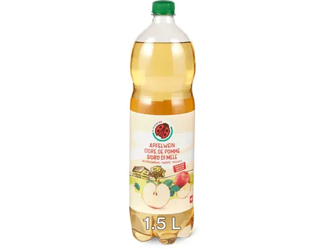 Cidre de pomme Gold · IP-SUISSE, gazéifié 1.5ml