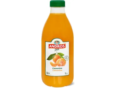 Andros · Jus de clémentine · végétalien 1l