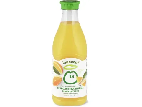 Innocent · Jus d’orange · avec pulpe, Sans sucre ajouté 900ml