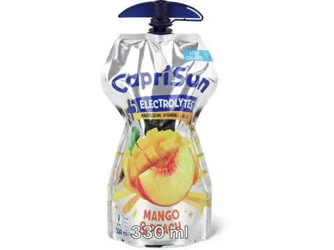 Capri Sun · Électrolytes · Mango-Peach 330ml