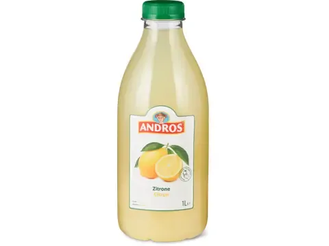 Andros · Jus de citron · végétalien 1l