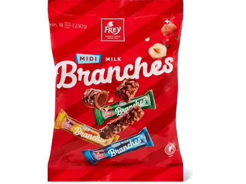 Frey · Branches · Midi Milk 230g