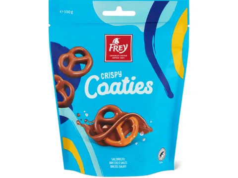 Frey · Coaties Crispy · Bretzels salés 100g