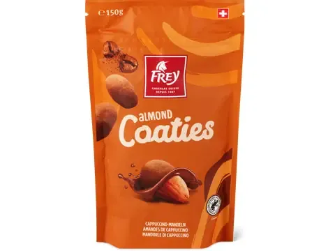 Frey · Almond Coaties · Capuccino 150g
