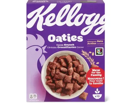 Kellogg's · Oaties · Céréales Croustillantes Cacao 360g