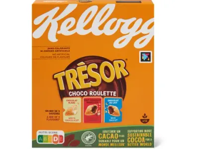 Kellogg's · Trésor · Choco Roulette 375 g