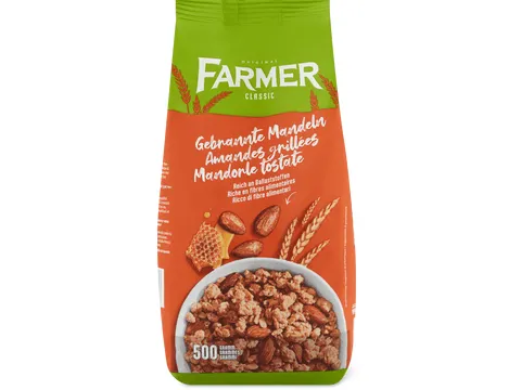 Farmer Classic · Muesli · Amandes grillées 500g