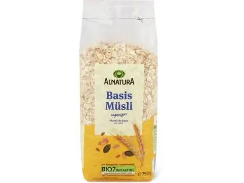 Alnatura · Muesli de base · Bio 750 g