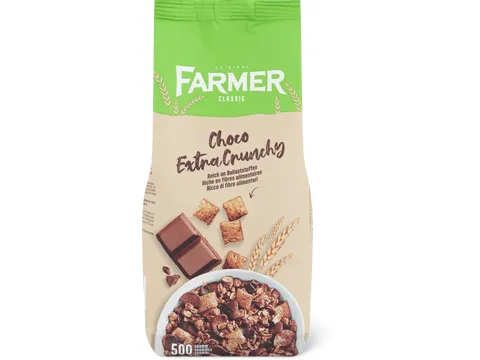 Farmer Classic · Muesli · Chocolat, extra crunchy 500 g