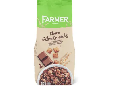Farmer Classic · Muesli · Chocolat, extra crunchy 500 g
