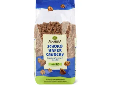 Alnatura · Muesli · Bio, Crunchy d’avoine et fruits des bois 375g