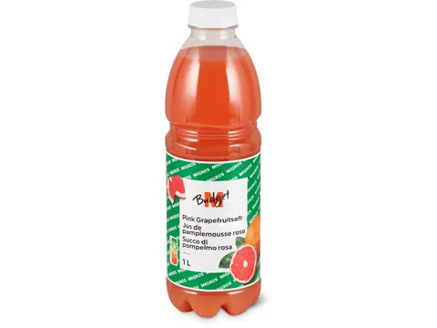M-Budget · Jus de pamplemousse rose 1l