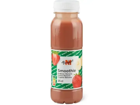 M-Budget · Smoothie · fraise-banane 25cl