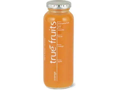 True fruits · Smoothie Orange · assort. 25cl
