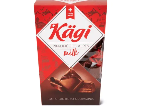 Kägi · Praliné des Alpes · milk 150g