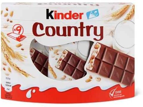 Kinder · Country 9x23g