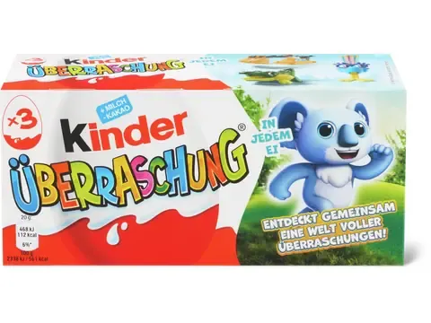 Kinder · Œufs surprise 3x20g