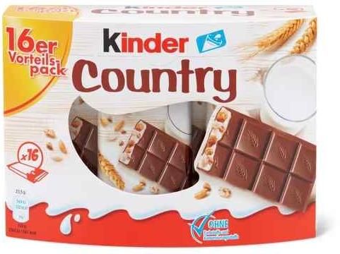 Kinder · Country 1x23g