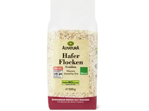 Alnatura · Flocons d’avoine · Bio, Fins 500 g