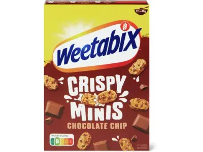 Weetabix · Crispy · Minis Chocolate Chip 500g