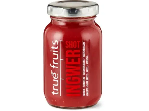 True fruits · Shot au gingembre · assort. 99ml