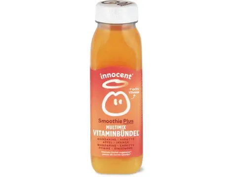 Innocent · Smoothie Plus, un concentré de vitamines · assorti, Sans sucre ajouté 300ml