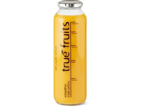 True fruits · Smoothie triple yellow · assort. 75cl