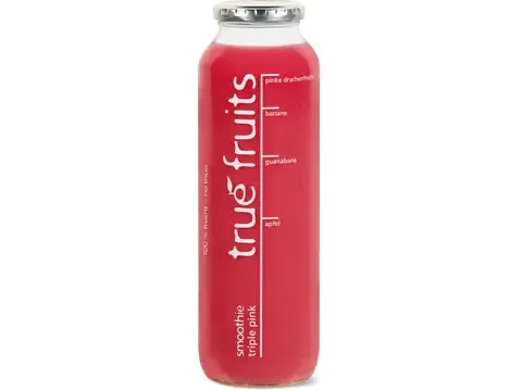 True fruits · Smoothie triple rose · assort. 75cl