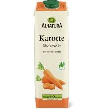 Alnatura · Jus de carottes · Bio 1l