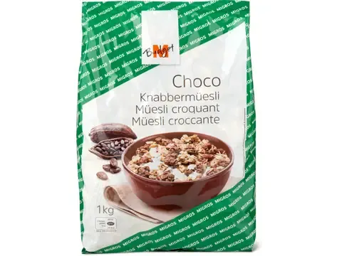 M-Budget · Muesli croquant · Choco 1kg