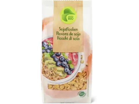 Flocons de soja · Bio 500g