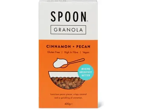 Spoon Cereals · Granola · Cannelle et noix de pécan, sans gluten 400 g