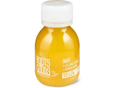Roots &amp; Goods · Yellow Express Shot · Curcuma et orange 60ml