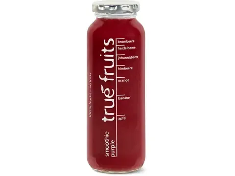 True fruits · Smoothie Purple · assort.25cl