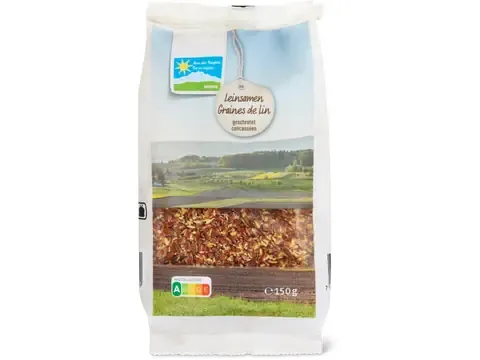 Graines de lin · De la région, concassées 150g