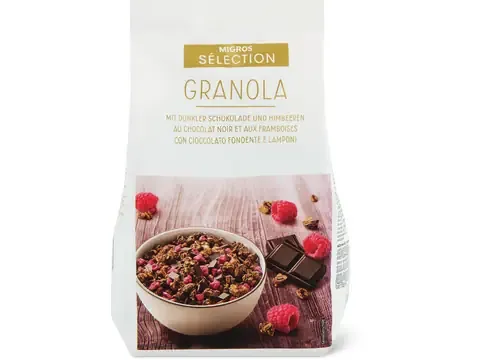 Sélection · Granola · Chocolat et framboise 400 g
