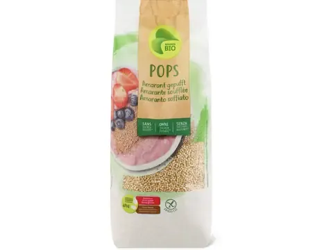 Amarante · Bio, aha!, soufflée, Sans sucre ajouté, sans gluten 125 g
