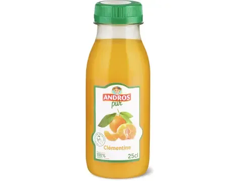 Andros · Jus de clémentine · végétalien 250ml