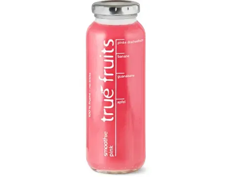 True fruits · smoothie pink · assort. 25cl