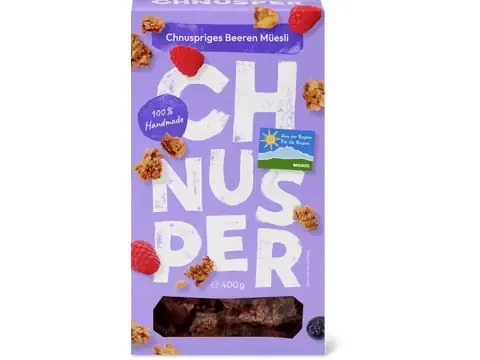 Muesli · De la région, Petits fruits 400g