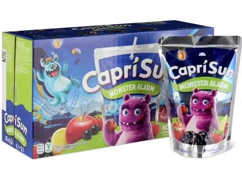 Capri Sun · Monster Alarm · sans édulcorants artificiels, sans conservateurs 10x200ml